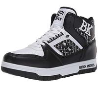 British Knights Homme Kings SL Sneakers Basket, Noir/Blanc, 43 EU