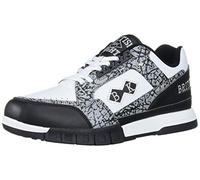 British Knights Homme Metros Fashion Basket, Ciment Noir et Blanc, 44.5 EU
