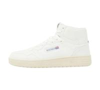 British Knights Homme Noors Mid Basket, Blanc, 38 EU