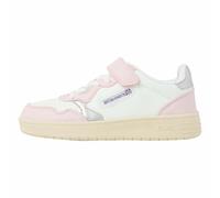 British Knights Madchen Noors Baskets Blanc/Rose pâle/argenté Taille 32 EU
