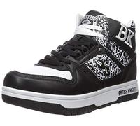 British Knights Men's Kings SL Fashion Sneaker Sneaker, Black/White/el, 10 Medium