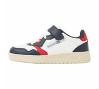 British Knights Noors Basket, Blanc, Bleu foncé, Rouge, 35 EU