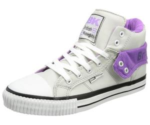 British Knights Roco, Basket Femme - Gris - Grau (Ice/Purple 15), 39 EU