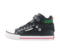 British Knights Roco Basket, Noir Rasta, 32 EU