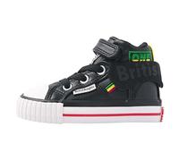 British Knights Roco Basket, Noir Rasta, 33 EU