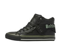 British Knights Roco, Baskets Hautes Homme, Noir (Black/Khaki/White/Black 08), 45 EU