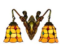 British Modern Mermaid Corridor Double Head Wall Lamp Creative Color Lamp Decoration Wall Lamp