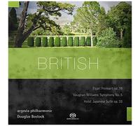 British – Oeuvres orchestrales de Elgar, Vaughan Williams & Holst – CD