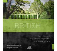 British, Oeuvres Orchestrales de Elgar, Vaughan Williams & Holst