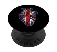 British Pride/Raise The Flag Colours/Royaume-Uni PopSockets PopGrip Adhésif