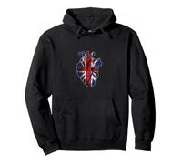 British Pride/Raise The Flag Colours/Royaume-Uni Sweat à Capuche