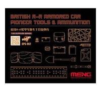 British R-r Armored Car Pioneer Tools & Ammunition (resin)- 1:35e --model