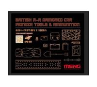 British R-r Armored Car Pioneer Tools & Ammunition (resin)- 1:35e --model