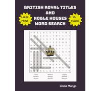 British Royal Titles and Noble Houses Word Search