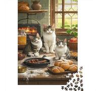British Shorthair Puzzle 1000 Pcs Patience Et De Réflexion Adultes Et Enfants Jeu D'Intelligence l'art De La Décoration 1000pcs (75x50cm)