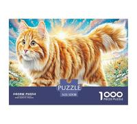 British Shorthair Puzzle 1000 Pièces De Haute Qualité pour La Famille - Cadeau Unique Et Défi Ludique, Jeu Captivant pour Adultes Et Enfants 52x38cm/1000pcs