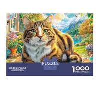 British Shorthair Puzzle 1000 Pièces, Difficile Puzzles pour Adults EnfFourmi, Jeu De Défi Intellectuel 70x50cm/1000pcs