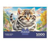British Shorthair Puzzle 1000 Pièces, Puzzles Difficiles, Adaptés Aux Adultes Et Aux EnfFourmis, Jeu De Défi Intellectuel 70x50cm/1000pcs
