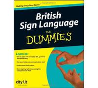 British Sign Language For Dummies by City Lit Other Book City Lit (Auteur)