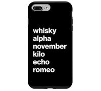 British Slang Phonetic Alphabet Wanker Coque pour iPhone 7 Plus/8 Plus