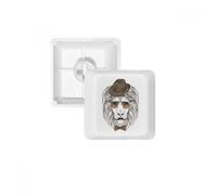 British Style Doux Lion Chapeau Nœud Papillon PBT Keycaps pour Clavier mécanique Blanc OEM sans Marquage d'impression R3 Multicolore