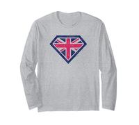 British Super Human Comics Heroes Team GB Supporter Patriot Manche Longue