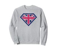 British Super Human Comics Heroes Team GB Supporter Patriot Sweatshirt