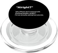 British Translation: Alright? PopSockets PopGrip pour MagSafe