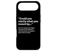 British Translation: Could You Clarify Coque pour iPhone Air