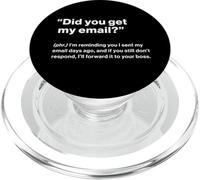 British Translation: Did You Get My Email? PopSockets PopGrip pour MagSafe