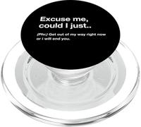 British Translation: Excuse Me, Could i Just... PopSockets PopGrip pour MagSafe