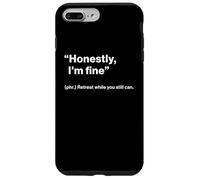 British Translation: Honestly, I'm Fine” Coque pour iPhone 7 Plus/8 Plus