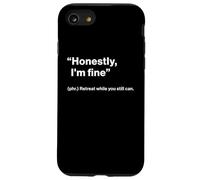 British Translation: Honestly, I'm Fine” Coque pour iPhone SE (2020) / 7/8