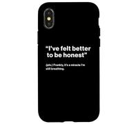 British Translation: I've Felt Better to Be Honest Coque pour iPhone X/XS