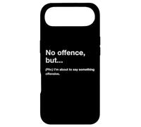 British Translation: No Offence, But... Coque pour iPhone Air