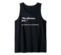 British Translation: No Offence, But.. Débardeur