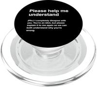 British Translation: Please Help Me Understand PopSockets PopGrip pour MagSafe