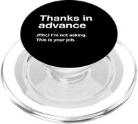 British Translation: Thanks In Advance PopSockets PopGrip pour MagSafe