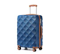 British Traveller 74,5 cm - Valise de voyage à coque rigide avec roulettes