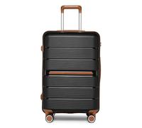 British Traveller Valise Soute, Valise Rigide en Polypropylène, 66x44x28.5 cm (Noir)