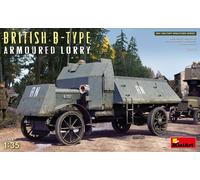 British Type B Armoured Lorry 1:3 5 Plastique Model Kit Miniart