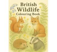 British Wildlife Colouring Book: 40 Beautiful Illustrations of Iconic UK Animals with Fun Facts for Relaxation, Mindfulness, and Nature Lovers