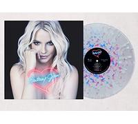 Britney Jean - Exclusive Clear with Blue and Hot Pink Splatter RARE Record