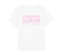 Britney Spears - Coureur de Jupons T-Shirt, Femme Grandes Tailles, Blanc, 5X