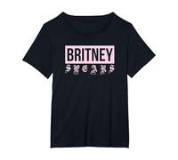 Britney Spears - Coureur de Jupons T-Shirt, Femme Grandes Tailles, Noir, 5X