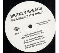 Britney Spears - Me Against The Music 12 Inch (12" Vinyl Single) UK Jive