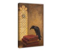 Briton Riviere - Impression sur toile pour chambre d'adolescent et de garçon - A Saint From The Jackdaw Of Rheims - 40 x 60 cm