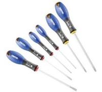 Jeu de 6 tournevis mécaniciens STANLEY - Embouts Cruciformes - Protection électrique - Code couleur