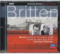 Britten A Aldeburgh Vol. 1 : Piano De Mozart, Schubert & Debussy 1965-1967 Richter