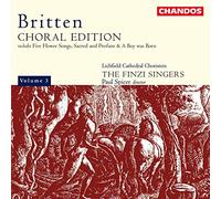 Britten, B. - Choral Edition Vol.3 - Lichfield & Finzi Singers - Import - NAXOS